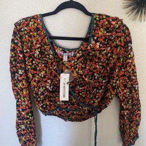 Medium urban outfitters Vneck long sleeve